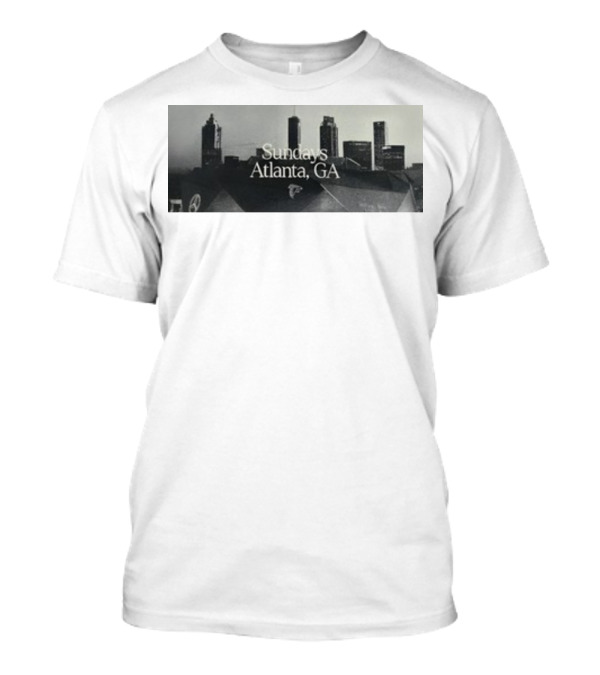 Dorlandoajc Atlanta GA Sundays Skyline Falcons Football T-Shirt