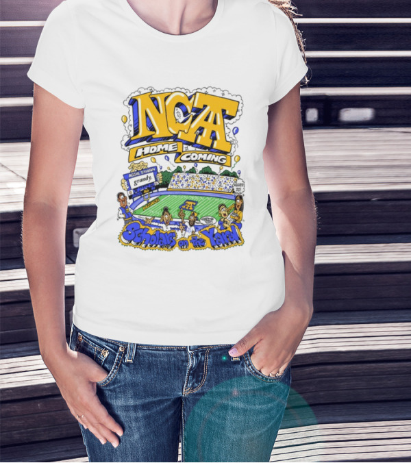 NCA&T Homecoming Scholars On The Yard GHOE Aggie Stadium T-Shirt