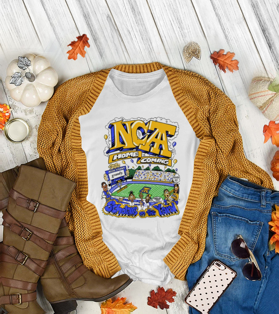 NCA&T Homecoming Scholars on the Yard GHOE Aggie Stadium T-Shirt