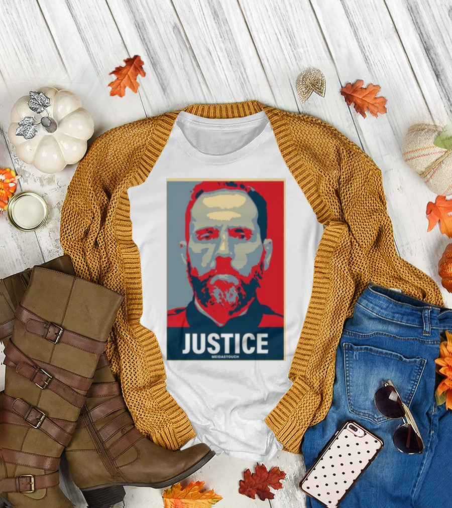 Jack Smith Justice Poster Style Graphic MeidasTouch T-Shirt