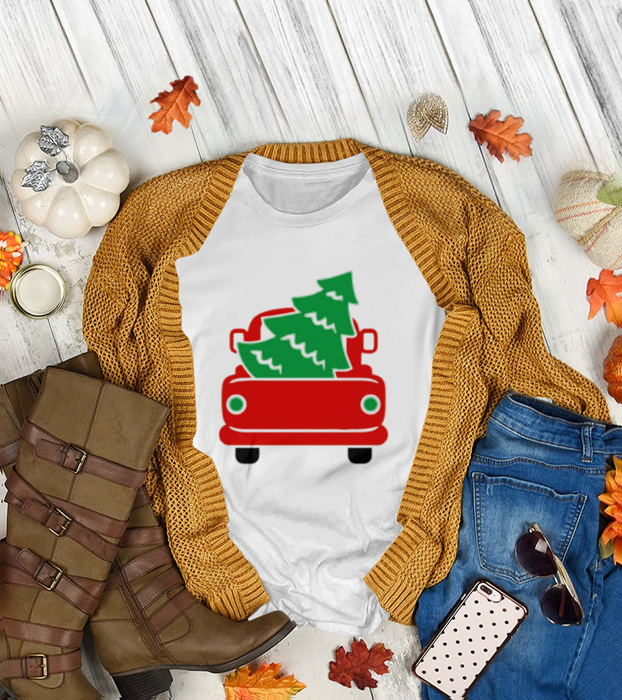 Purchase Wholesale Christmas Free Tree Car T-Shirt