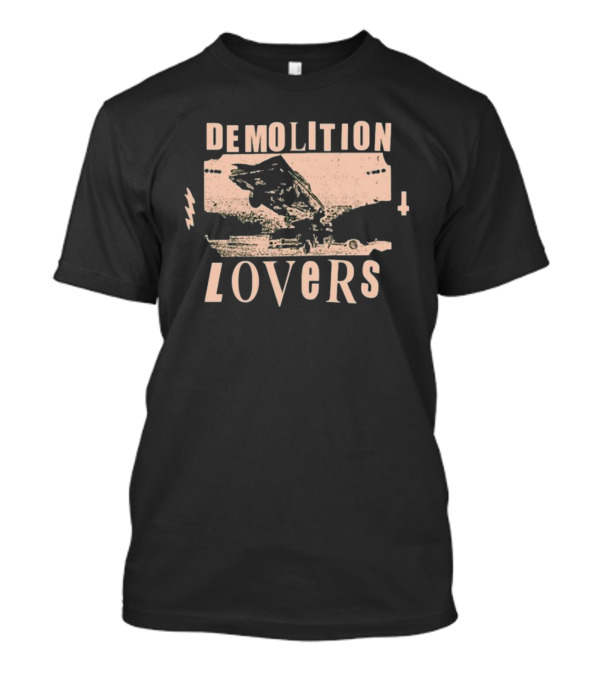 Catchinglizards Demolition Lovers Car Crash Romance T-Shirt