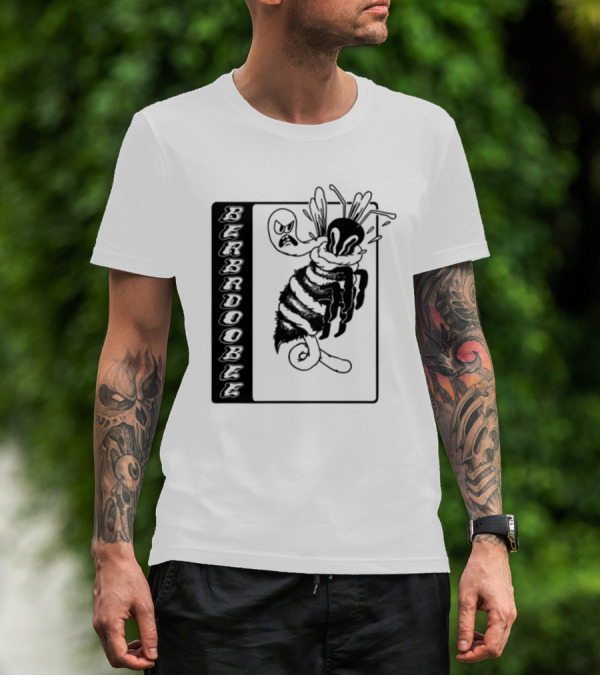 Dirtyhit Beabadoobee Loveworm Angry Cartoon Bee T-Shirt