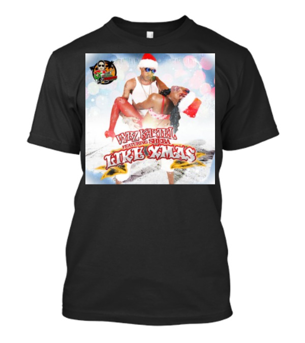 Vybz Kartel Featuring Sheba Like Xmas Festive Santa Beach Party T-Shirt
