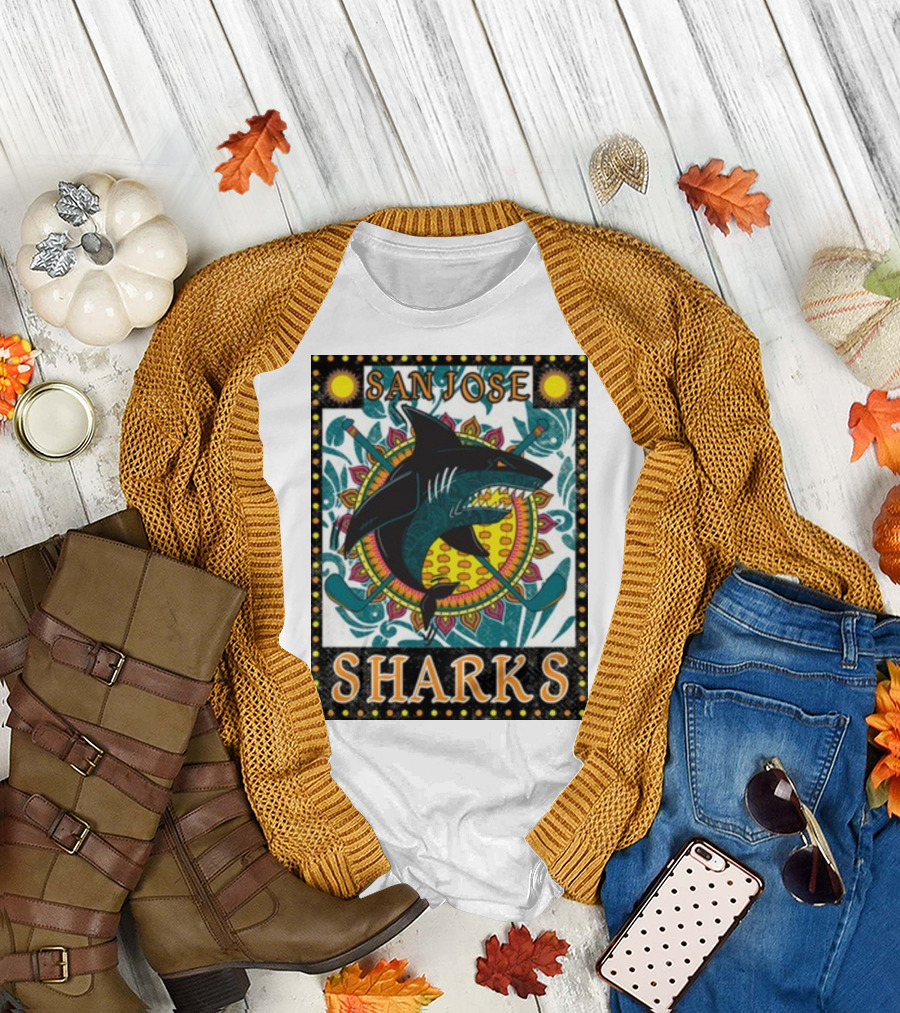 San Jose Sharks Diwali Celebration 23-24 T-Shirt