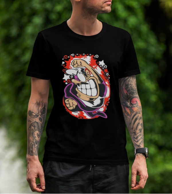 Pizza Tower Powerful Uppercut Action Burst T-Shirt