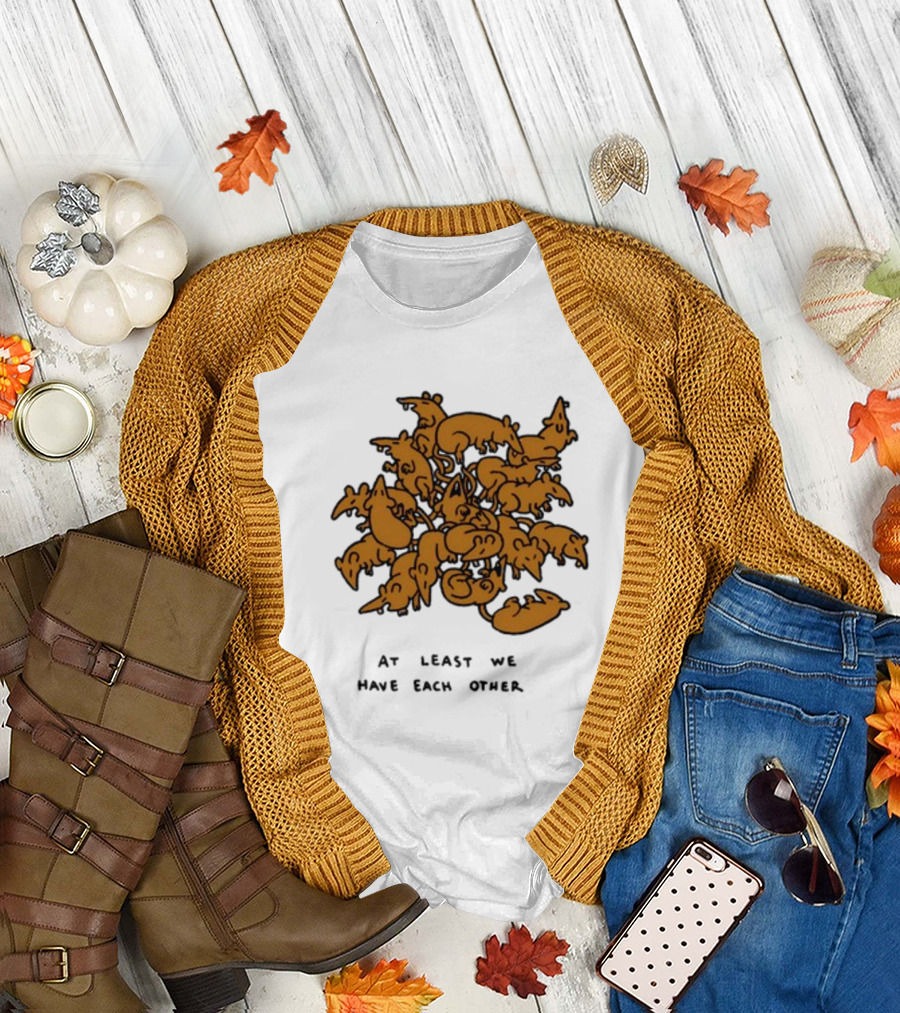 Ratking At Least We Have Each Other Clustered Rats T-Shirt