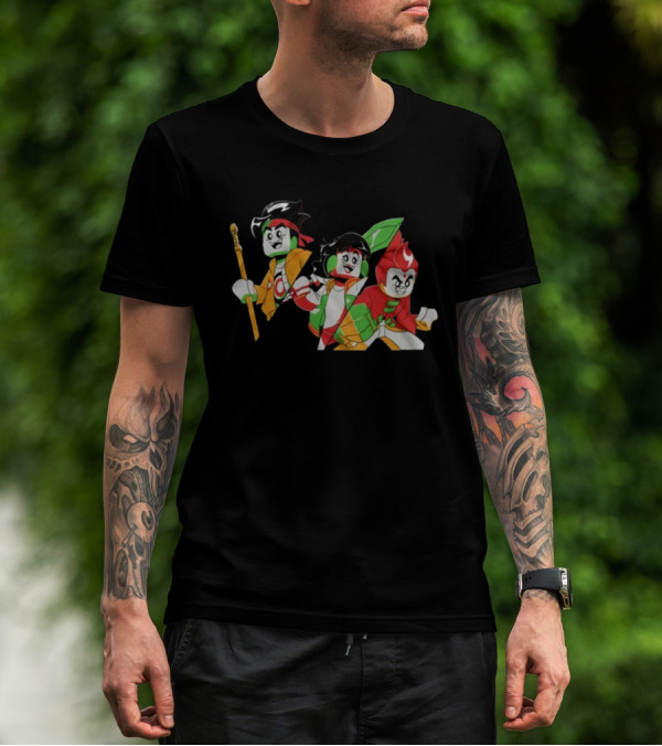 Nano Litore LEGO Monkie Warriors For Charity T-Shirt