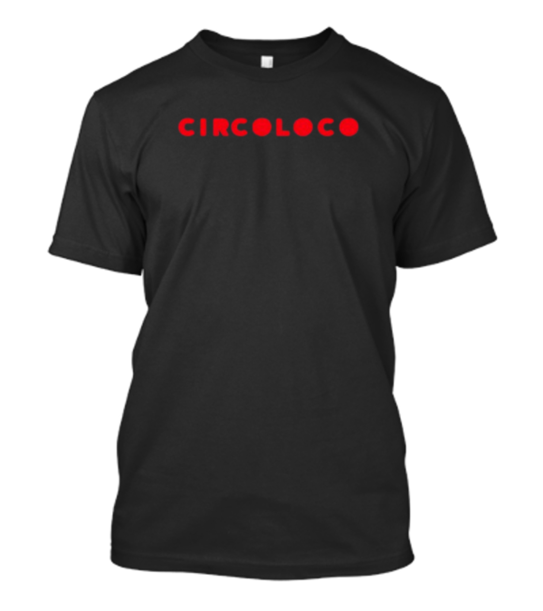 Circoloco Red Text Logo T-Shirt
