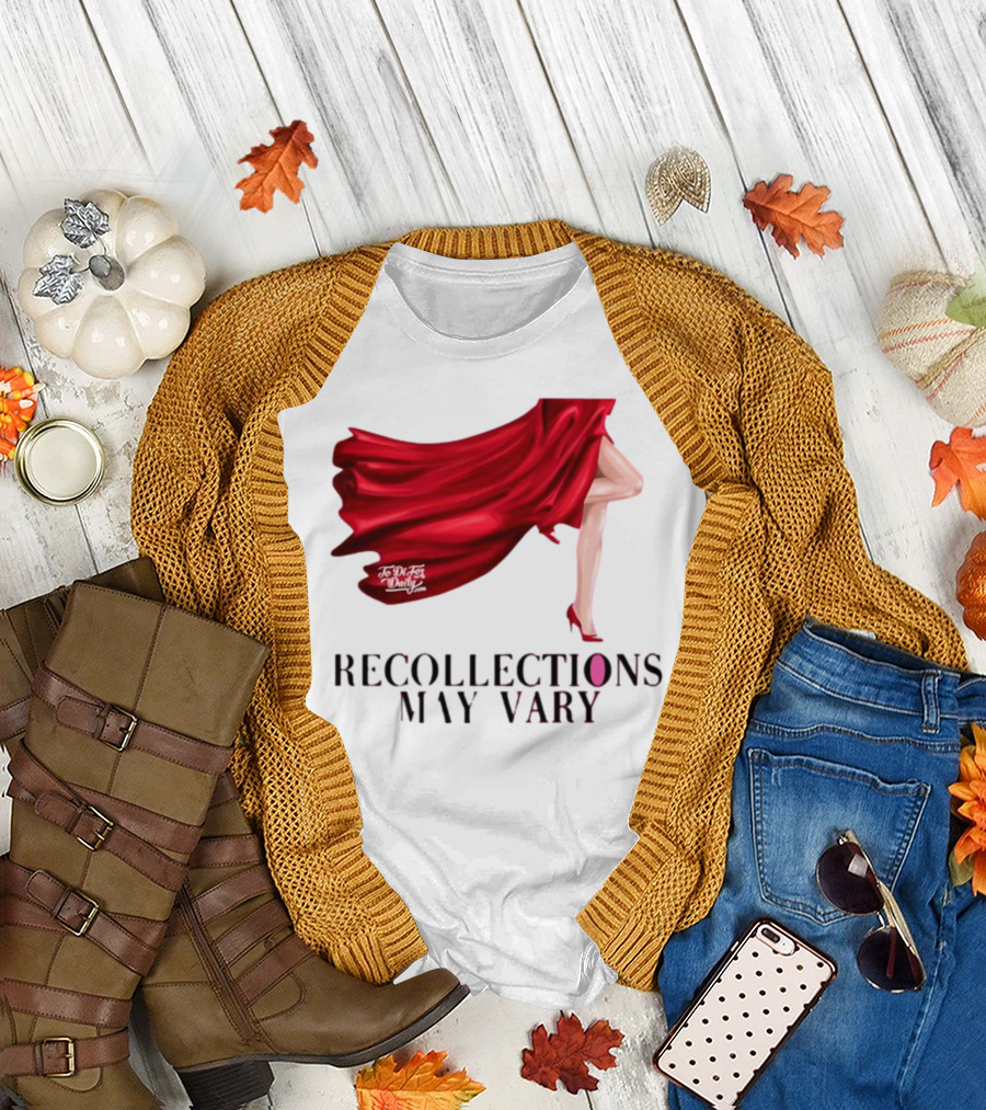 Recollections May Vary Red Dress Princess Of Wales T-Shirt