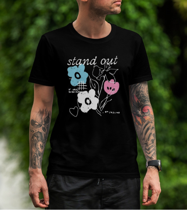 Aimsey Stand Out It’s Okay To Be Vulnerable I Am Jiust Me T-Shirt