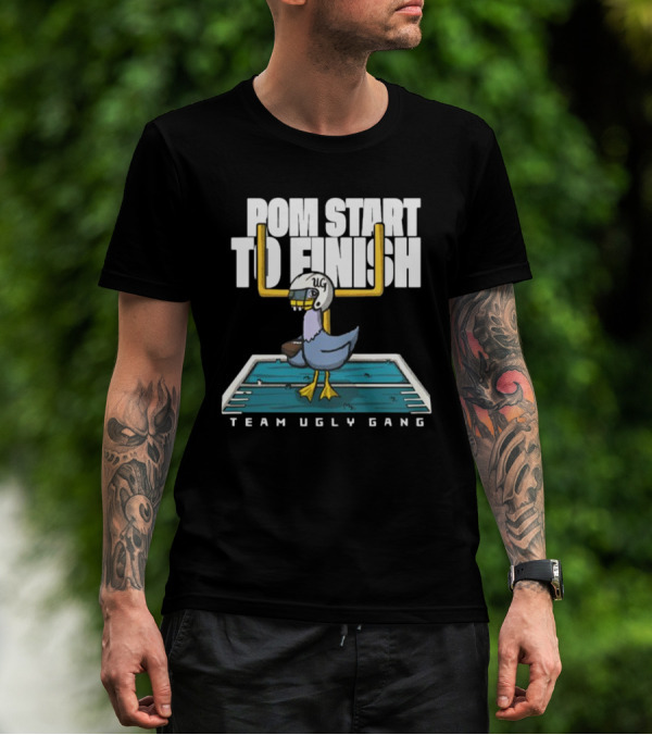 Dc Mike Caldwell Foyesade Oluokun Pom Start To Finish Team Ugly Gang T-Shirt