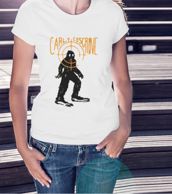 Carlycosgrove Bigfoot In Crosshairs T-Shirt