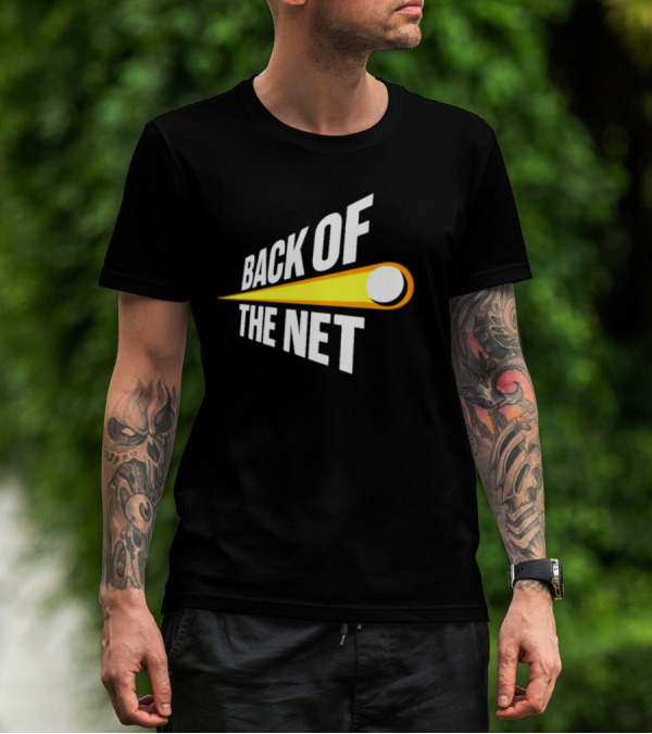 Mark Goldbridge Back Of The Net Soccer T-Shirt