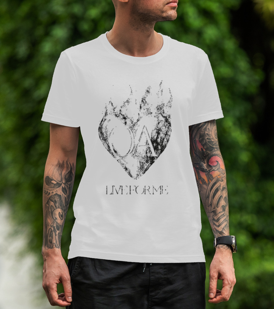 OA Live For Me Flame Symbol Omarapollo T-Shirt