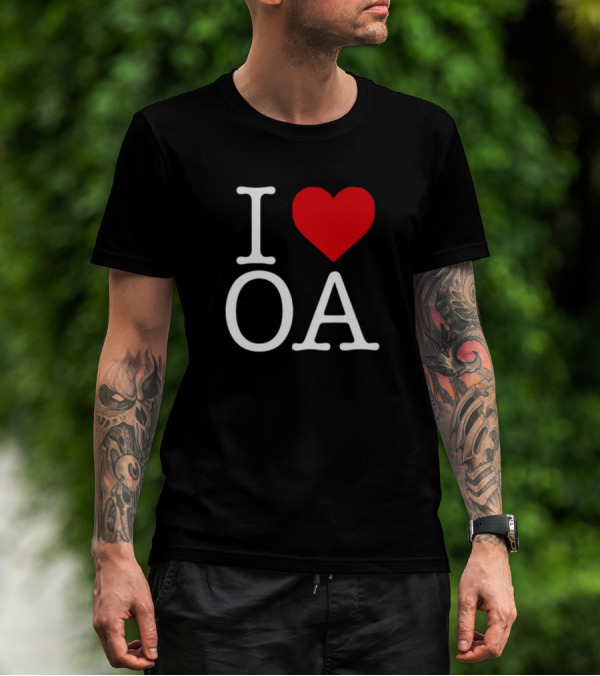 I Love OA Apollo Live In NYC Madison Square Garden T-Shirt