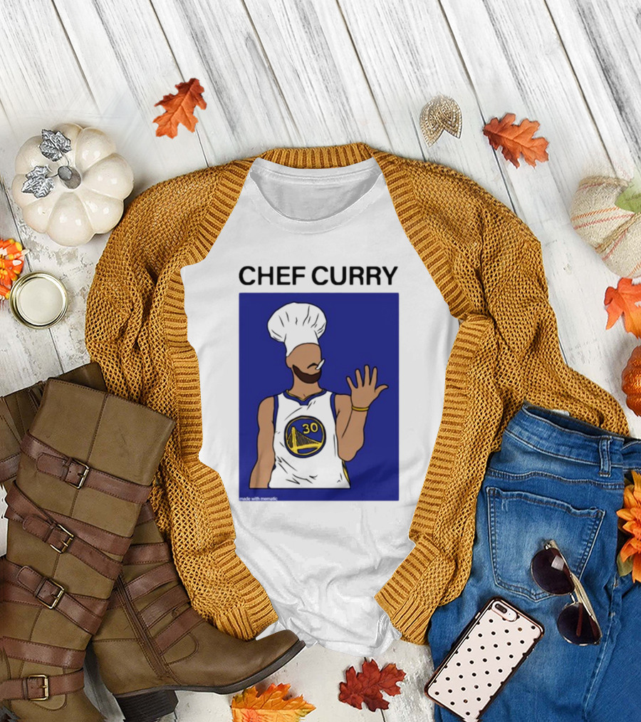 Chef Curry Golden State Basketball Number 30 T-Shirt