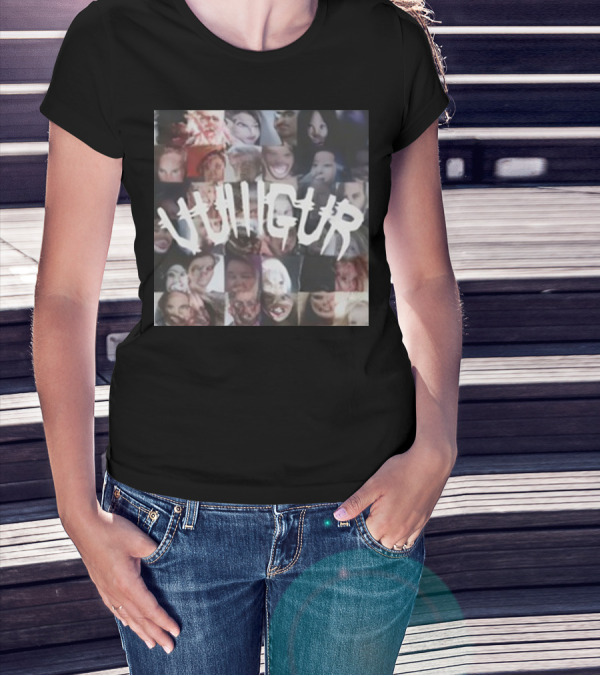 Vulllgur Collage Ritual Faces T-Shirt