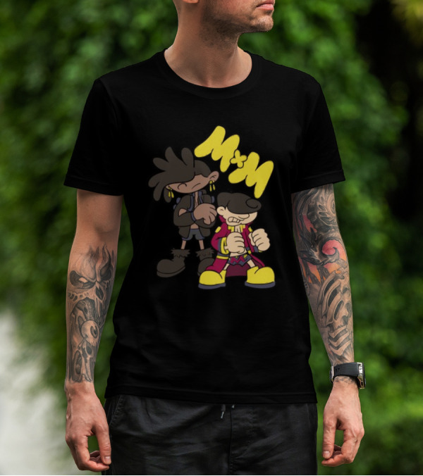 Mxm Next Door Characters Cartoon Style M*M T-Shirt
