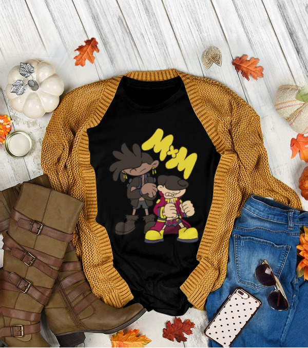 Mxm Next Door Characters Cartoon Style M*M T-Shirt