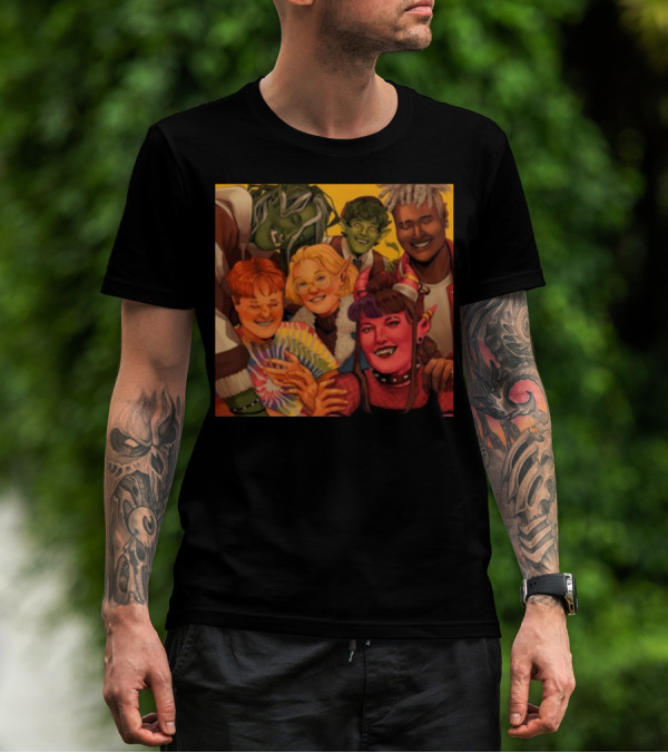 We're The Bad Fantasy Friends Group T-Shirt