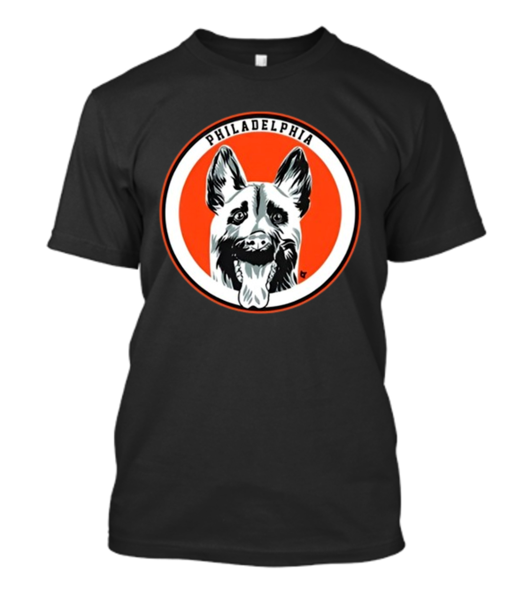Philadelphia Dogs Hockey Team Circle T-Shirt