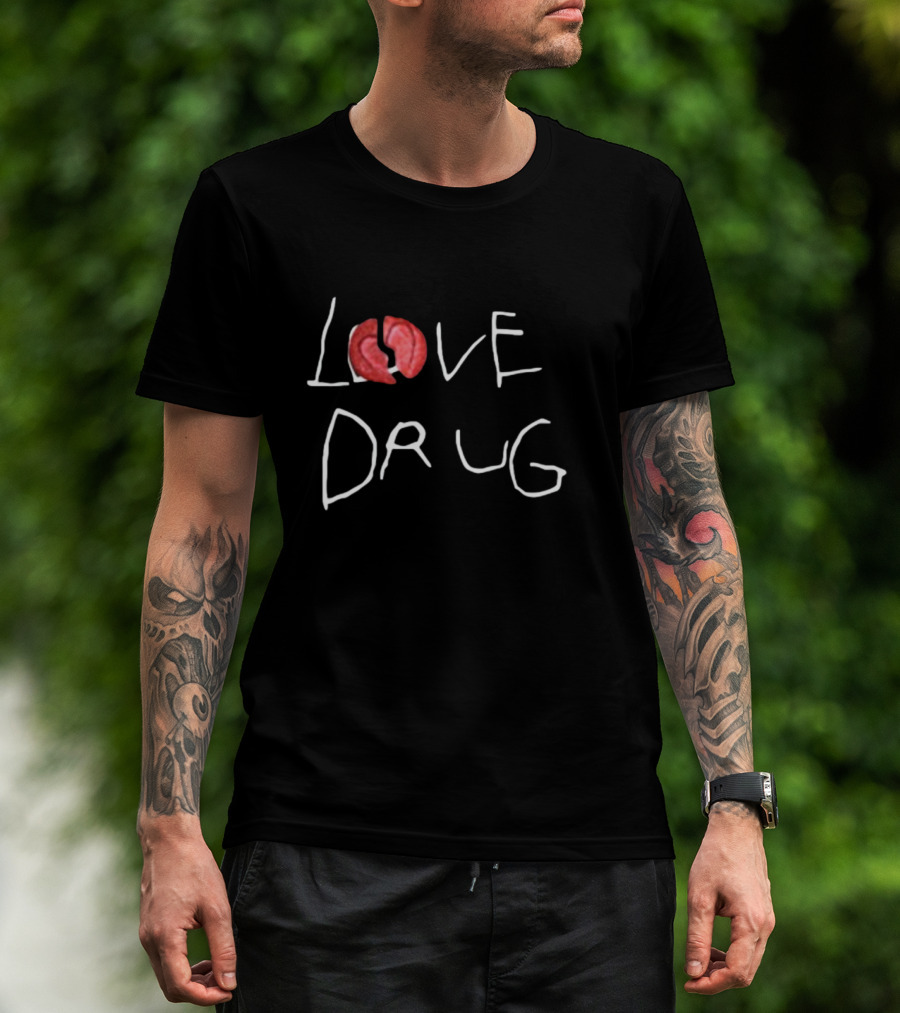 Starlito Love Drug Text T-Shirt