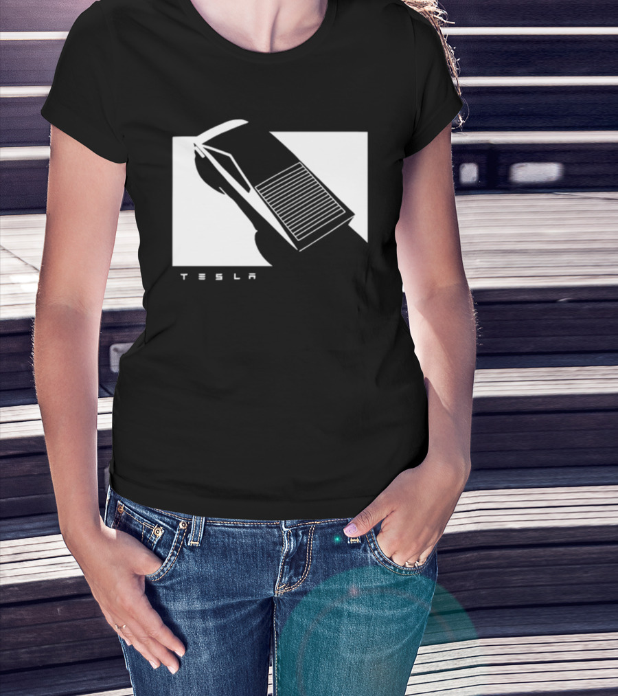Tesla Cybertruck Monochrome Concept T-Shirt