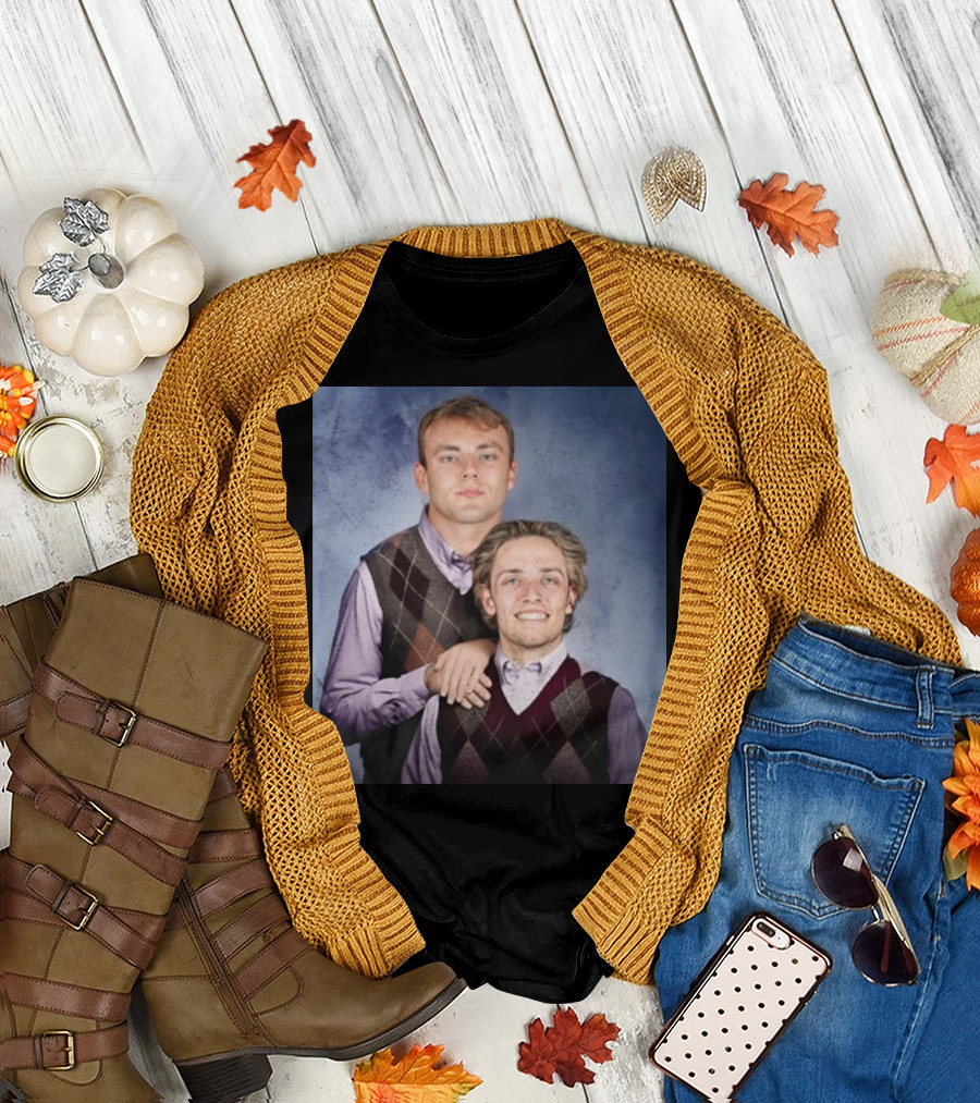 Carson Beck Brock Bowers Step Brothers Comedy Portrait T-Shirt