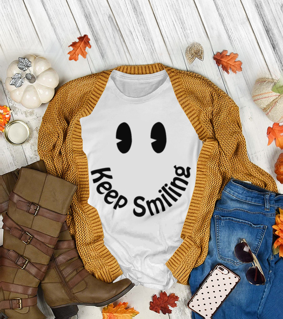 Devon Rodriguez Keep Smiling Face T-Shirt