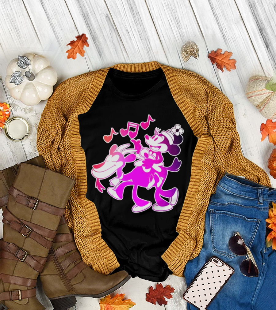 Pixelkitties Steamboat Minerva Musical Adventure Retro Cartoon T-Shirt