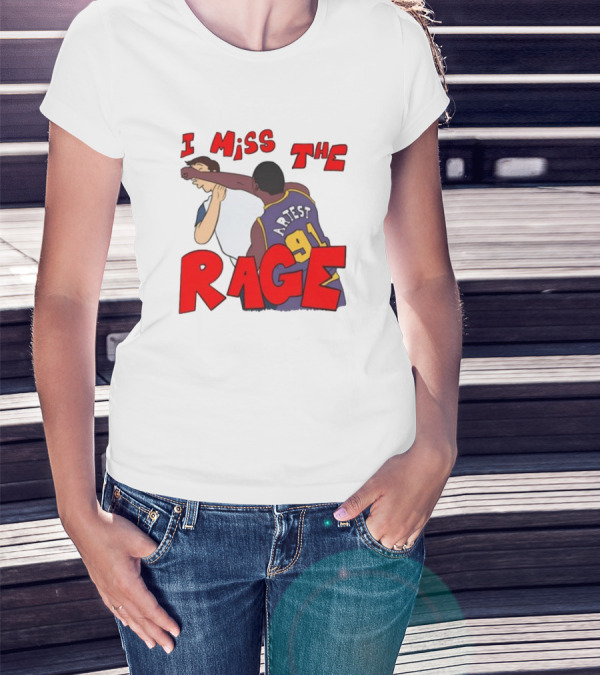 Lucca International I Miss The Rage Artest 91 T-Shirt