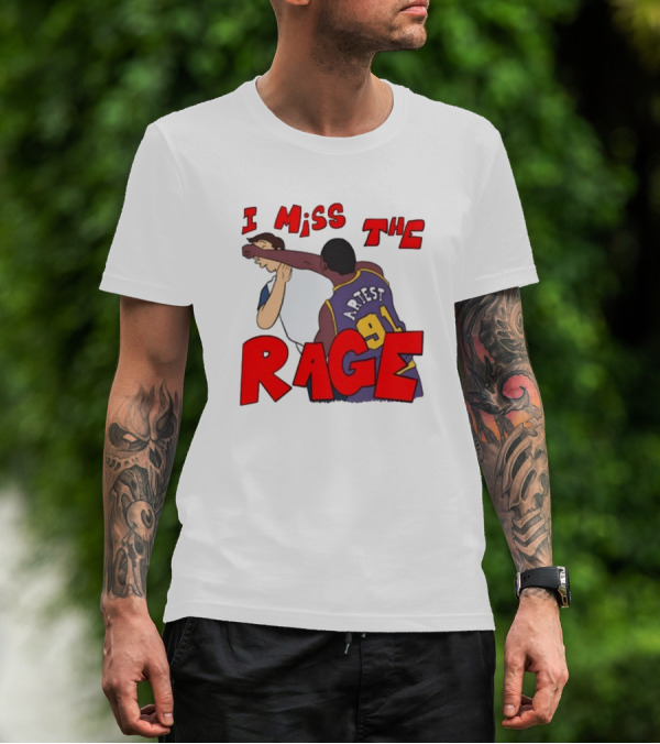 Lucca International I Miss The Rage Artest 91 T-Shirt