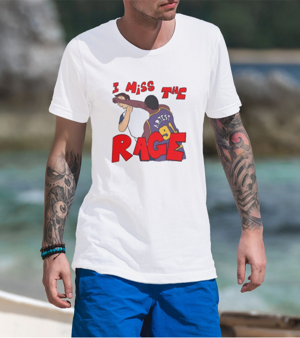 Lucca International I Miss The Rage Artest 91 T-Shirt