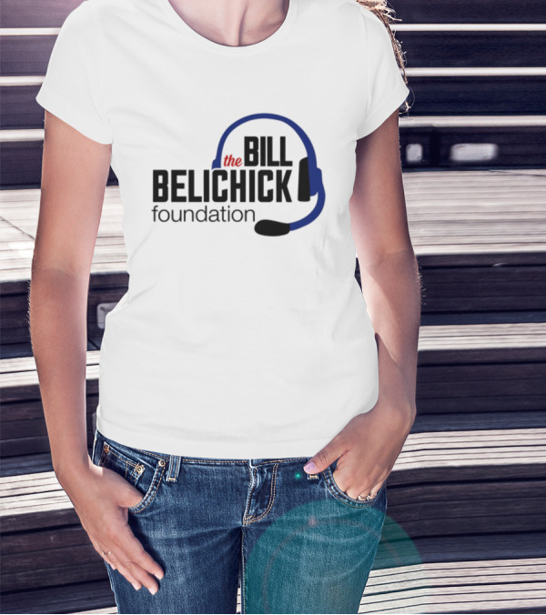 The Bill Belichick Foundation Headset T-Shirt