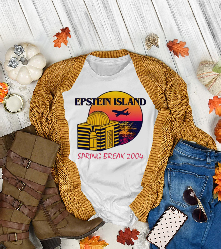 Shitheadsteve Epstein Island Airplane Dome Sunset Spring Break 2004 T-Shirt