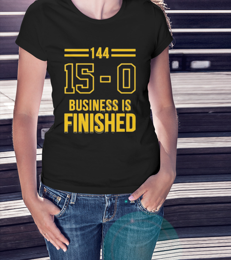 144 15-0 Business Is Finished Triblend T-Shirt