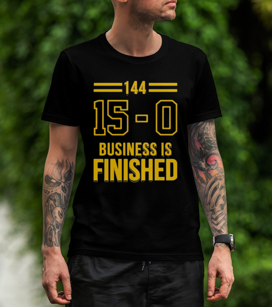 144 15-0 Business Is Finished Triblend T-Shirt
