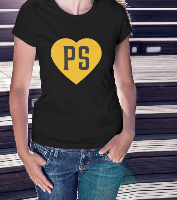 Peter Seidler PS Yellow Heart T-Shirt