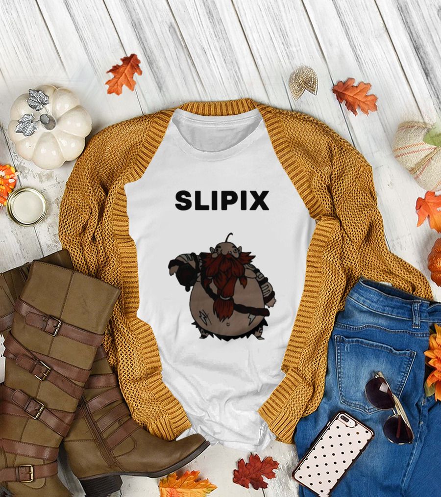 Slipix Tds Character Bold Bearded Figure T-Shirt