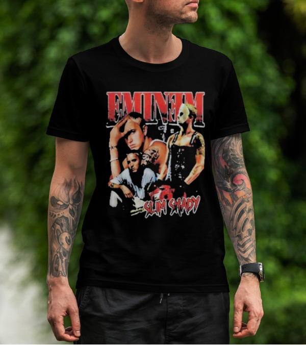 Eminem Slim Shady Show Eminem舒适 T-Shirt