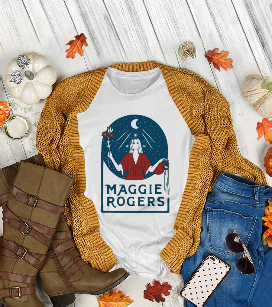 Maggie Rogers Cosmic Night Sky Imagery 5 Year Anniversary Magi T-Shirt