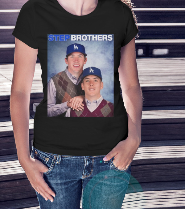 Bobby Miller Walker Buehler LA Step Brothers T-Shirt