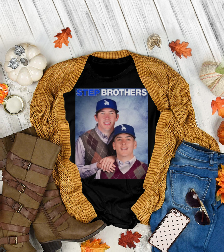 Bobby Miller Walker Buehler LA Step Brothers T-Shirt