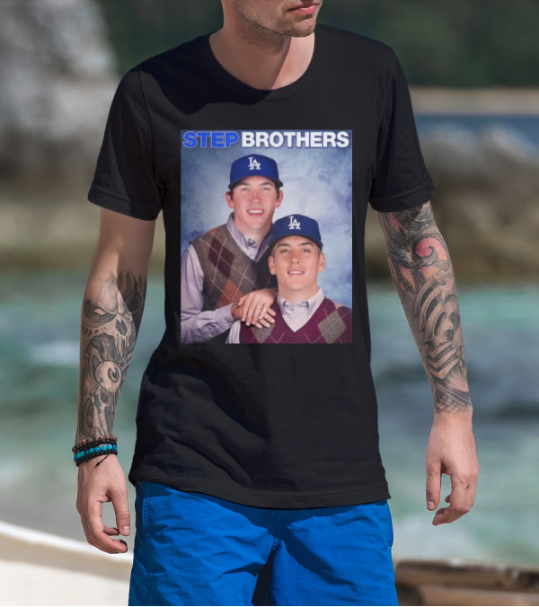 Bobby Miller Walker Buehler LA Step Brothers T-Shirt