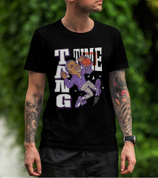 Charliehustle Tang Time Coach Jerome Basketball Slam Dunk T-Shirt