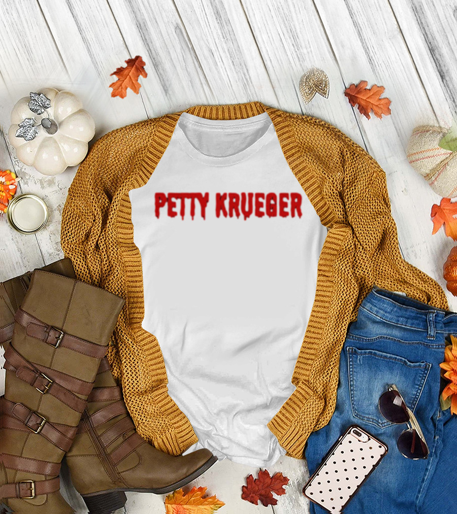 Petty Krueger Horror-Themed T-Shirt