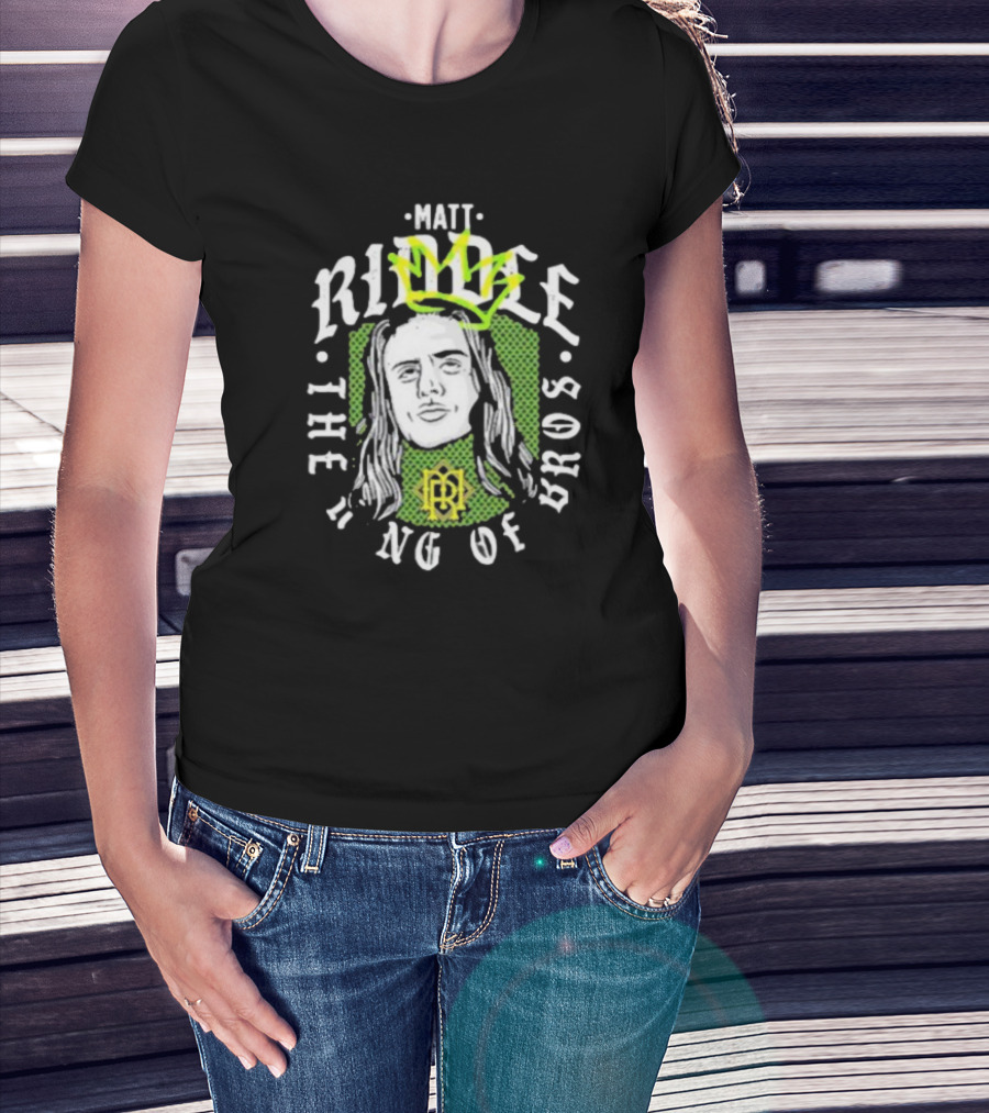 Matt Riddle The King Of Bros Crown T-Shirt