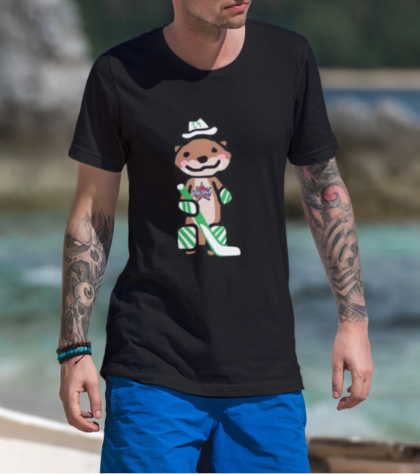 Dallas Stars Jake Otter 29 Hockey Mascot T-Shirt