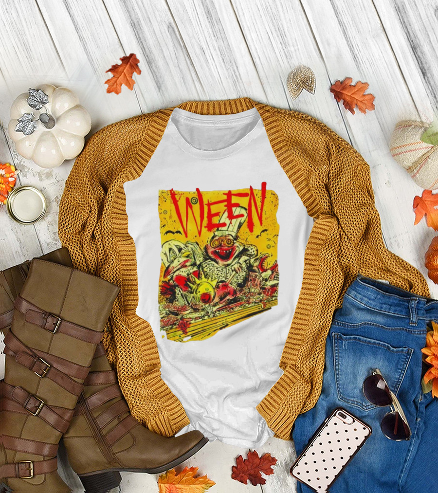 Ween Band Tour Las Vegas Concert T-Shirt